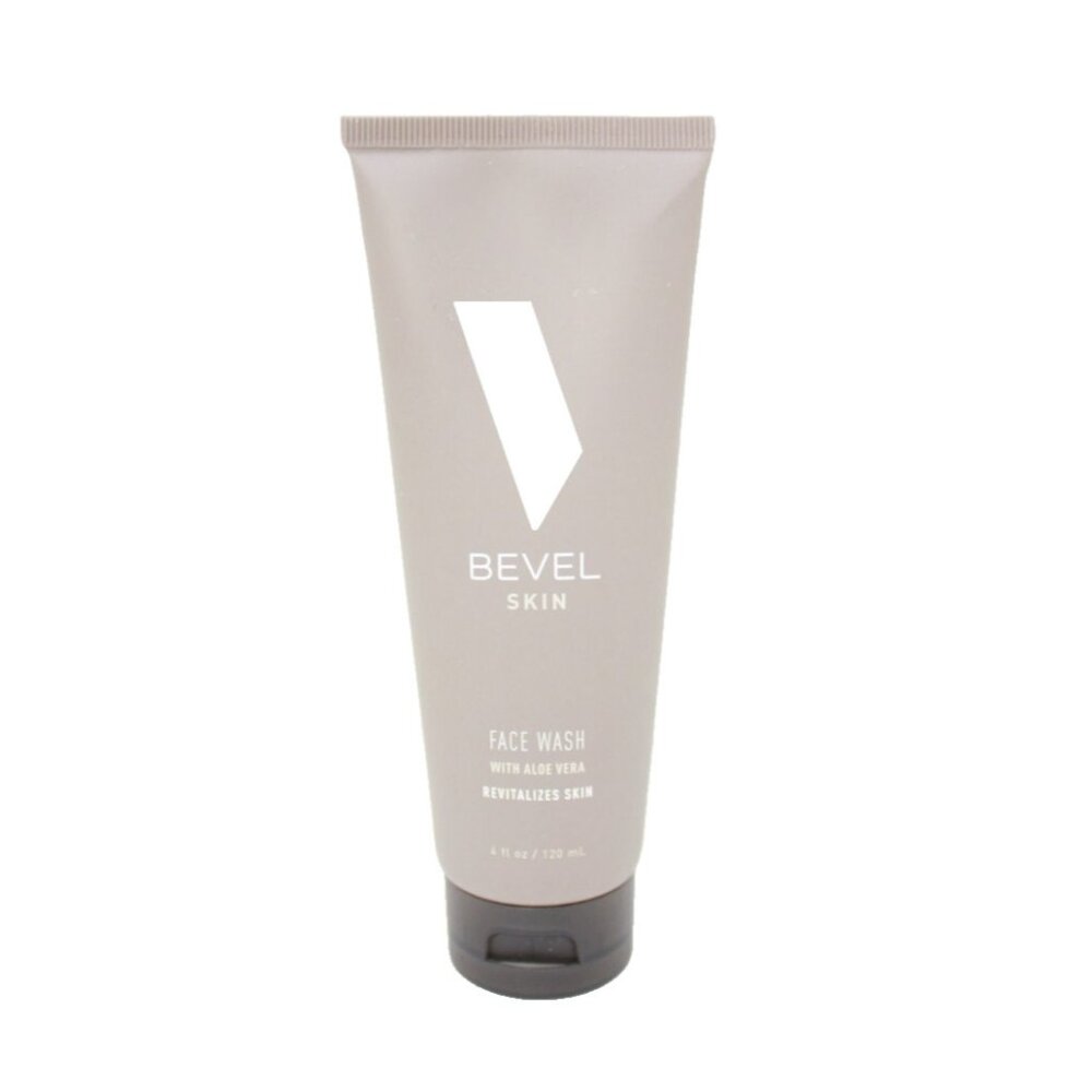 BEVEL Skin Face Wash with Aloe Vera 4 fl oz 120 ml